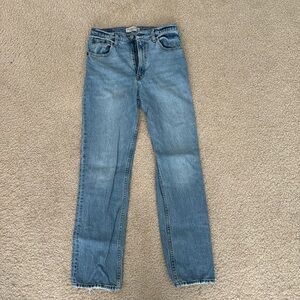 Abercombie and Fitch The 90’s Straight Ultra high-rise